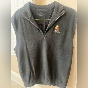 Mens Bali Hai charcoal golf vest